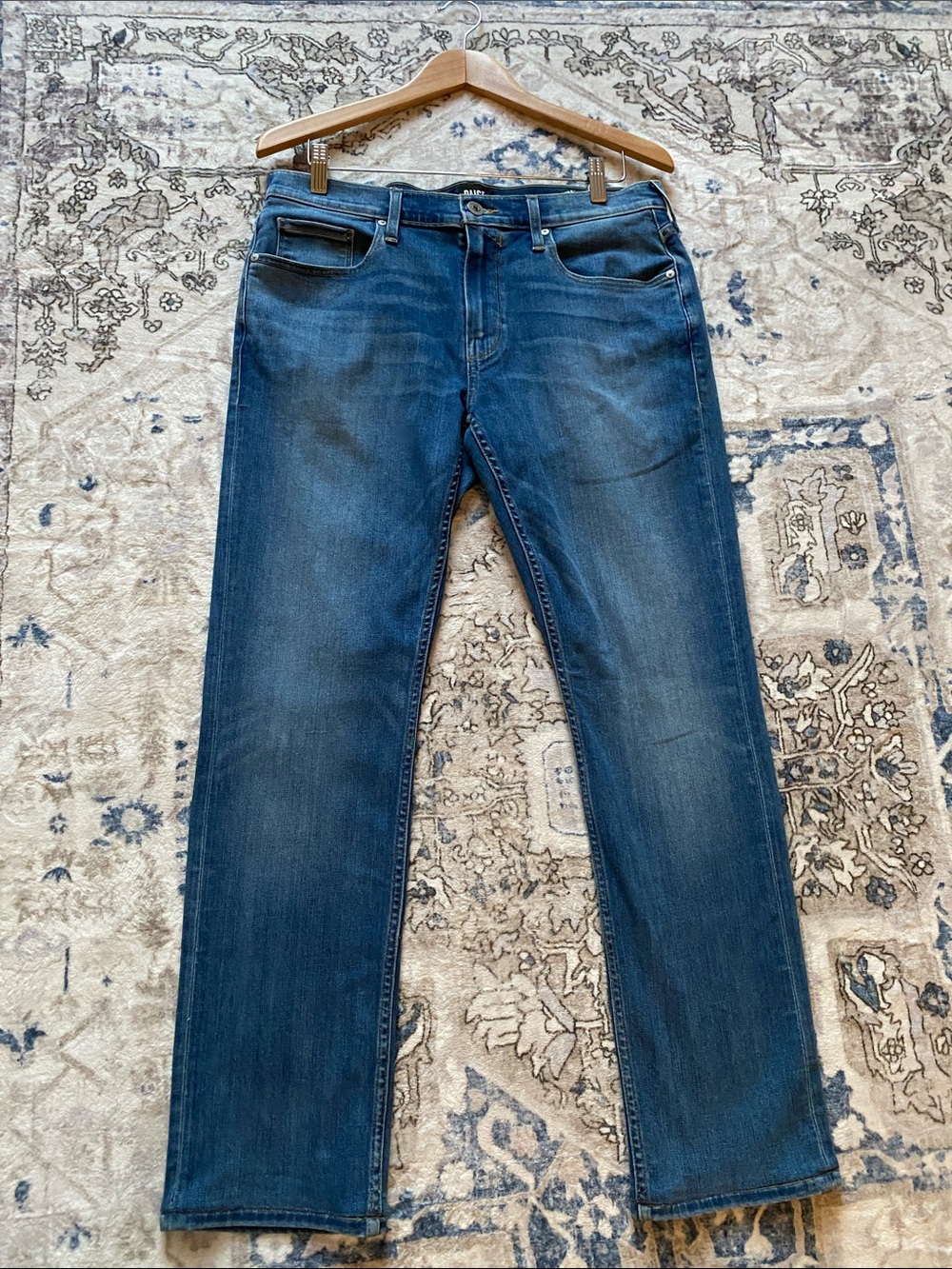 PAIGE Slim Fit Federal Men's Blue Denim Jeans 32 - Picture 7 of 13
